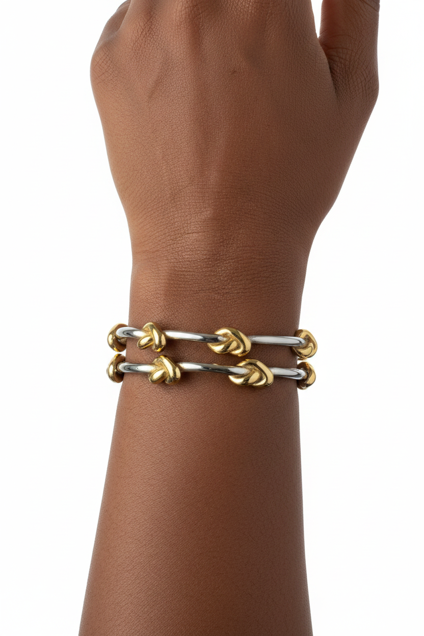 KNOTTED BANGLES π