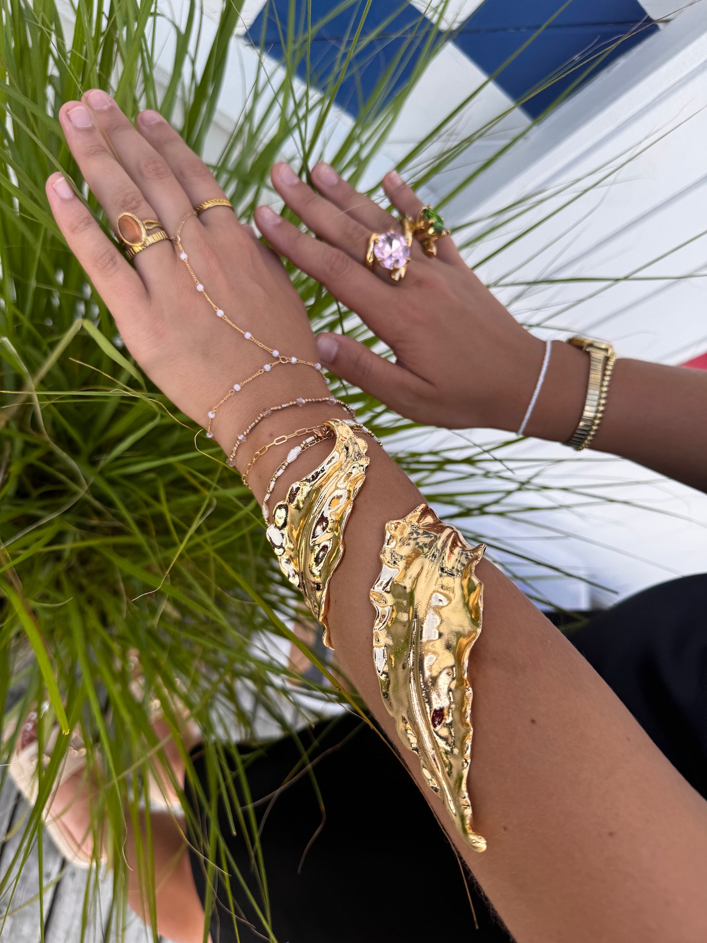 THE LEAVE WRAP BRACELET