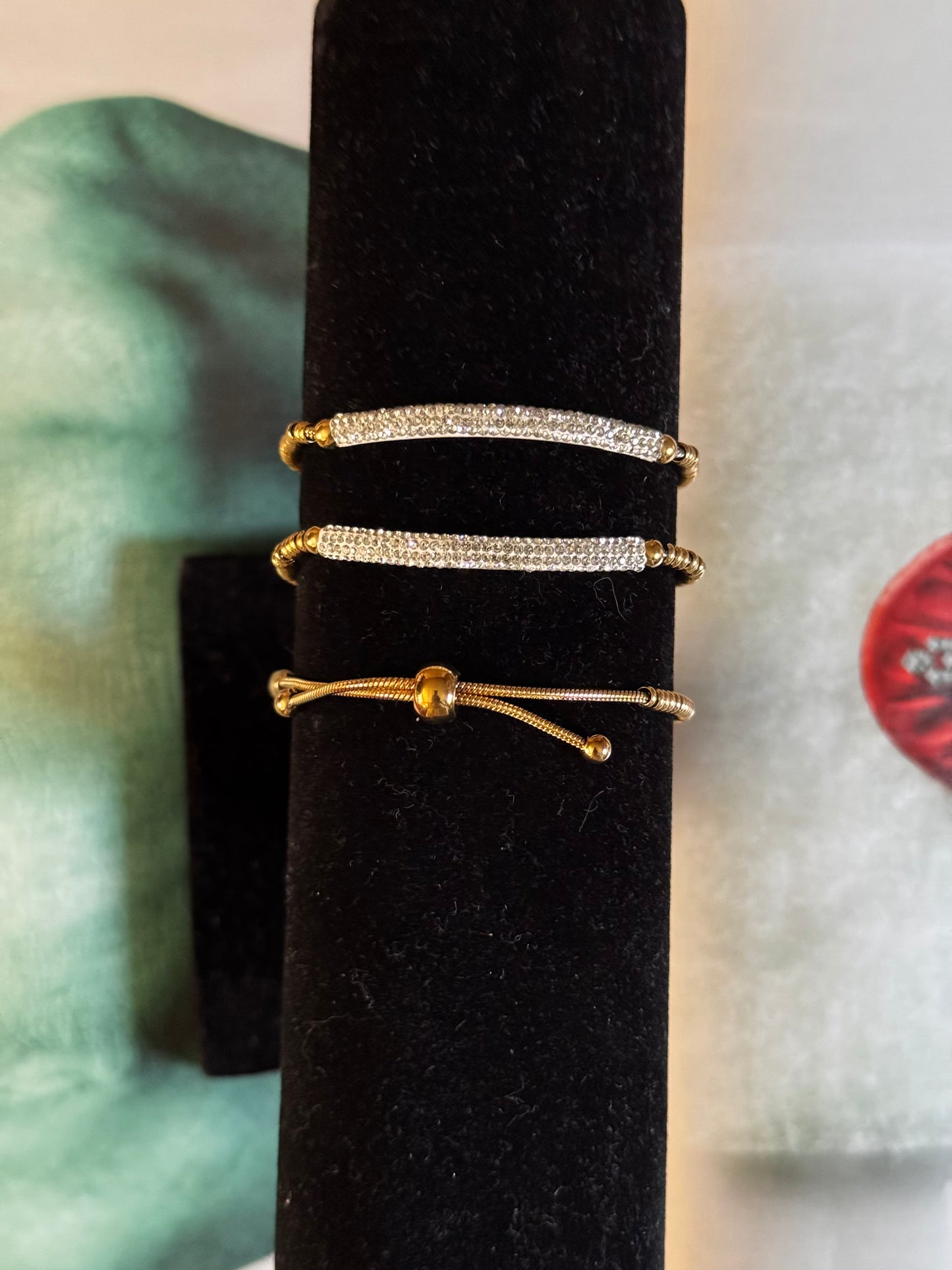 FANCY BEADED CHAIN BRACELET