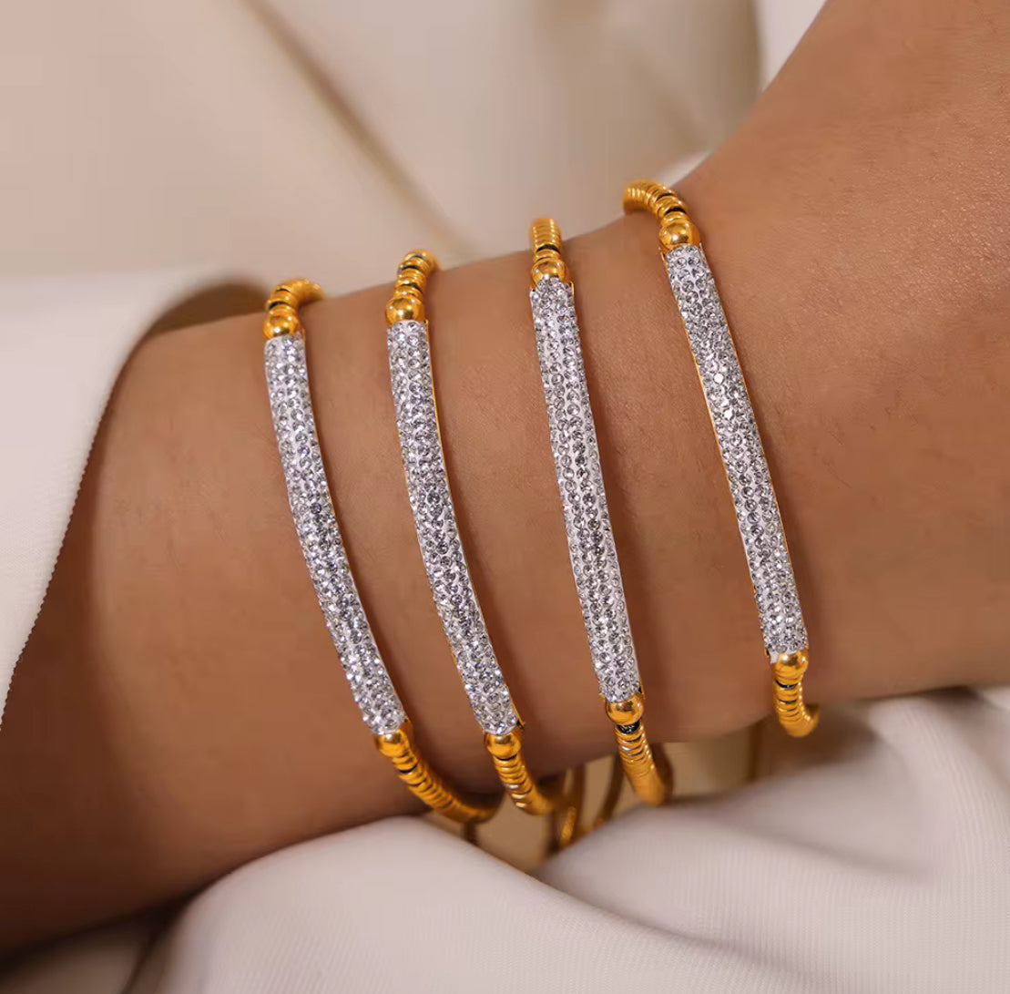 FANCY BEADED CHAIN BRACELET