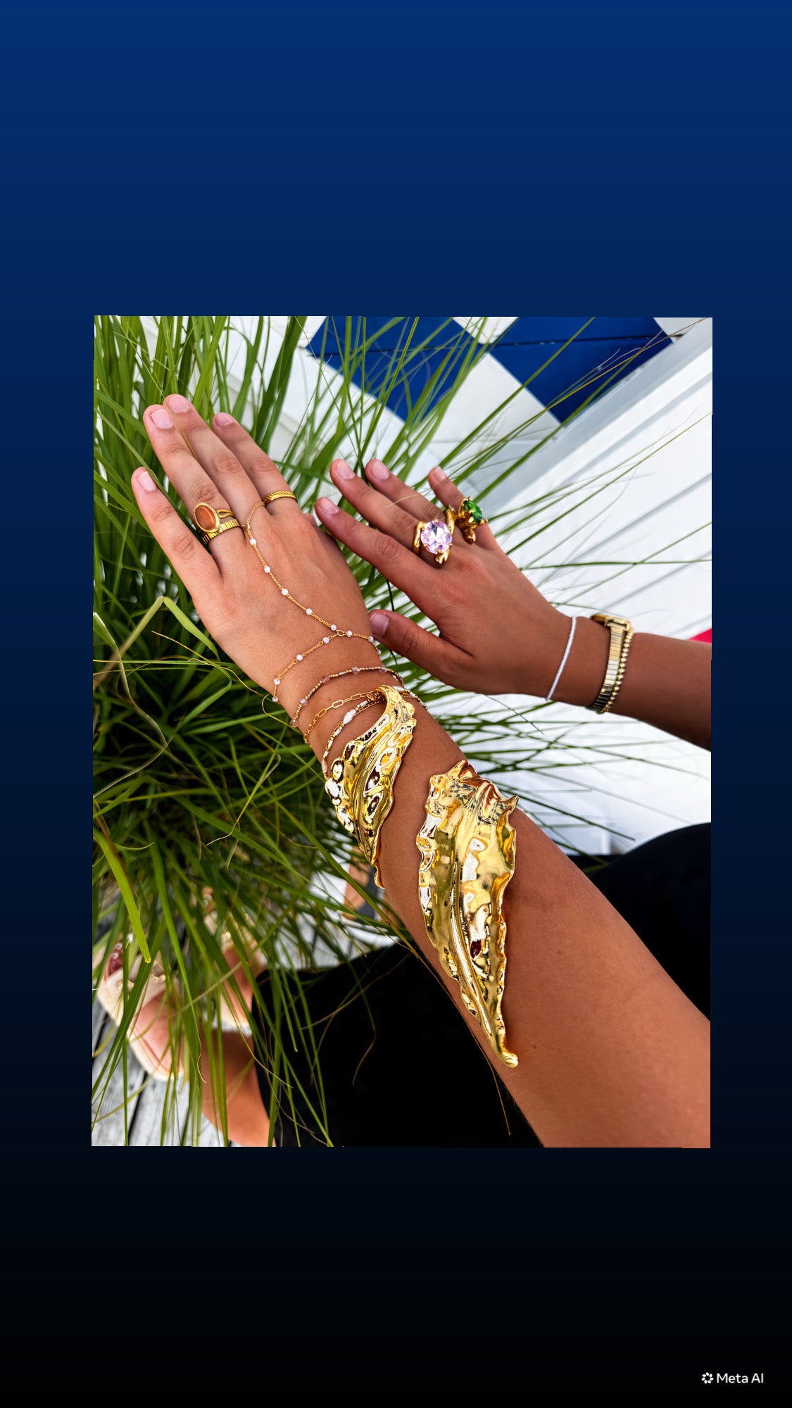 THE LEAVE WRAP BRACELET