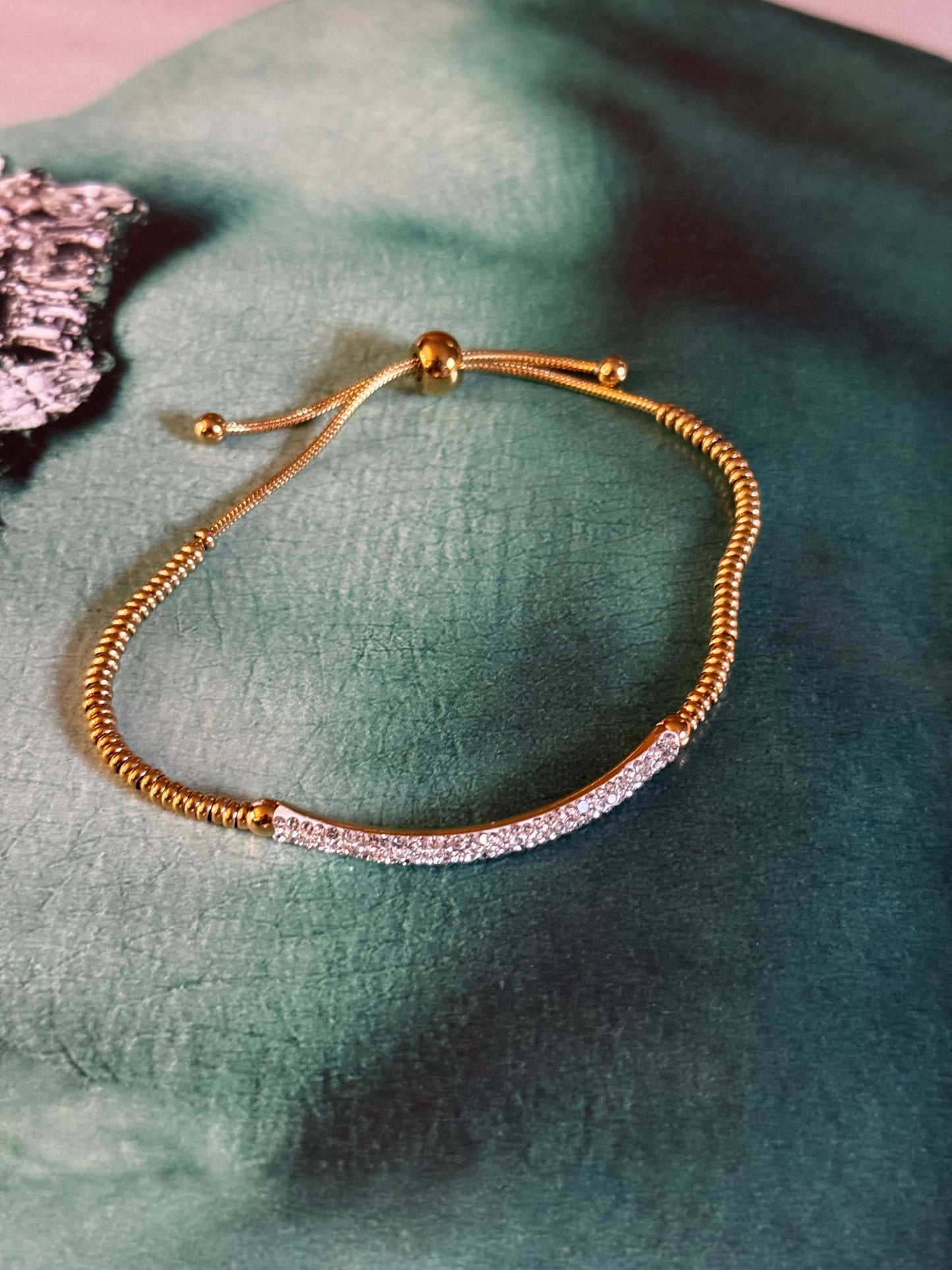 FANCY BEADED CHAIN BRACELET