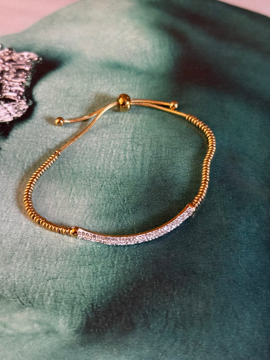 FANCY BEADED CHAIN BRACELET