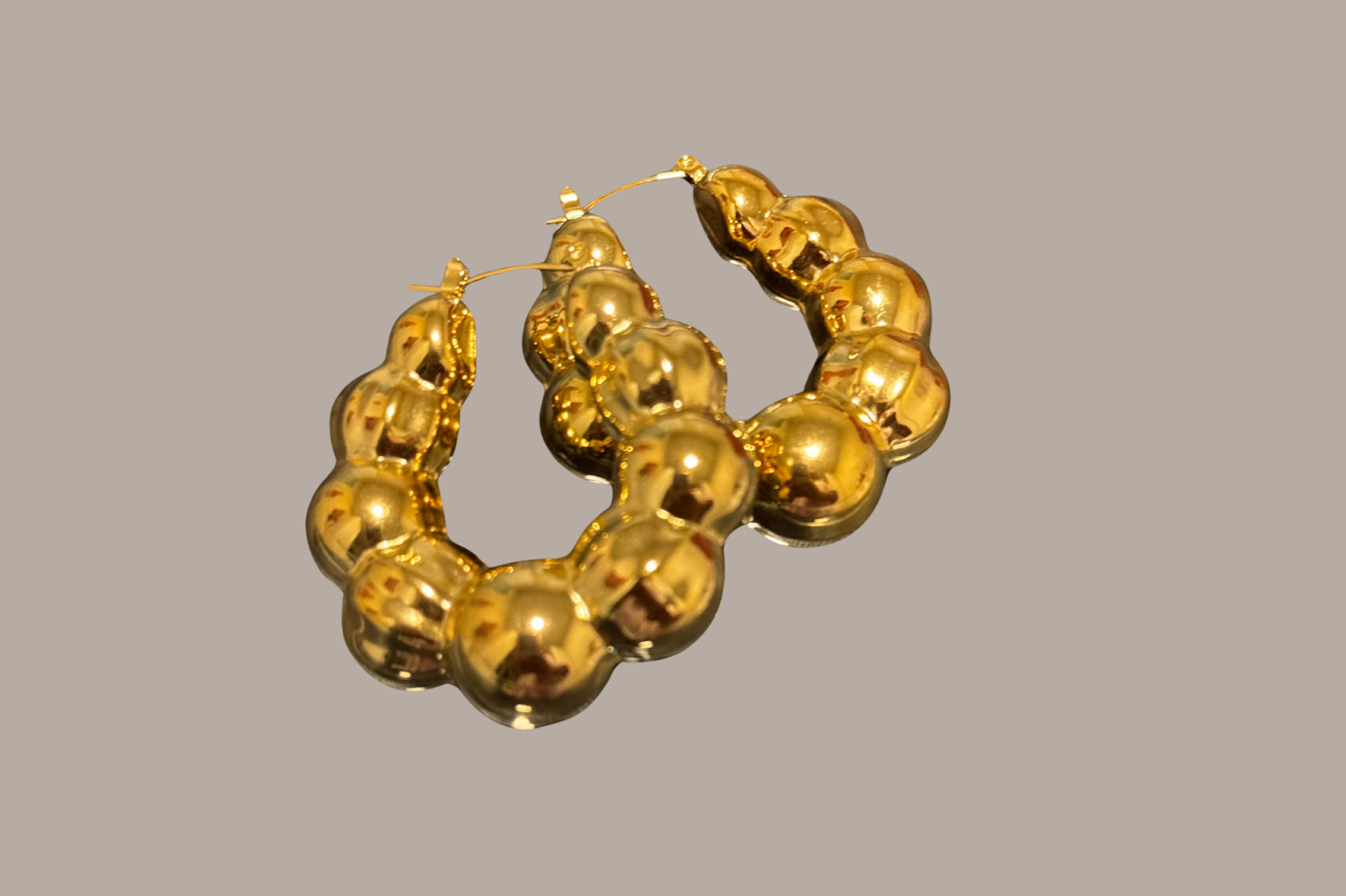 BEADED HOOPS